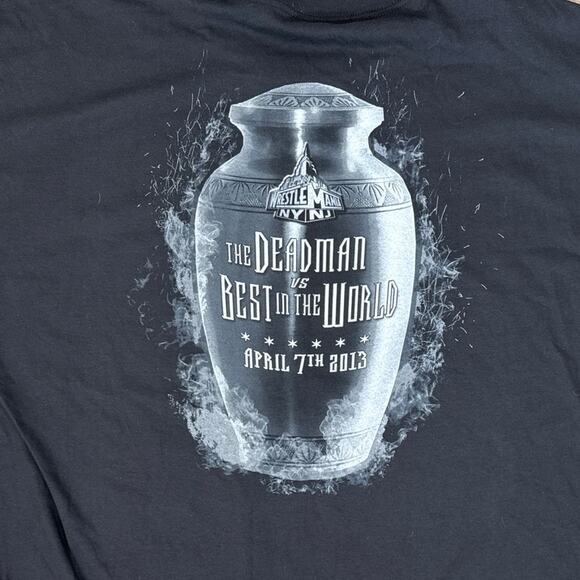 WWE Officially Licensed CM Punk vs The Undertaker WrestleMania 29 Mens Size 3XL - Picture 7 of 7